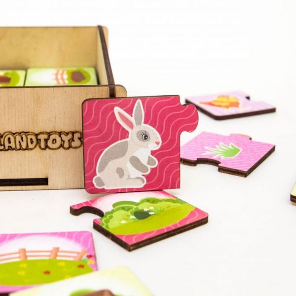 Пазл деревянный Изучаем живой мир WoodLandToys Пазл деревянный Изучаем живой мир WoodLandToys