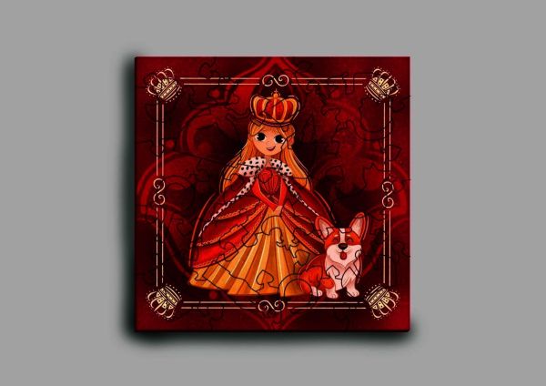 Деревянный пазл "Британская Принцесса" Mr. Puzz