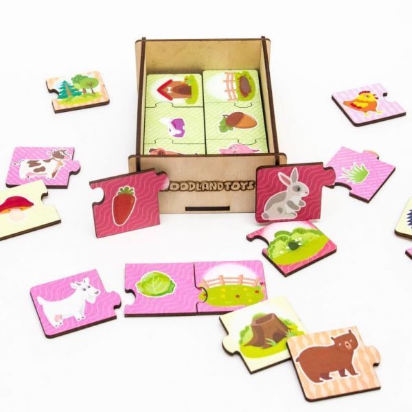 Пазл деревянный Изучаем живой мир WoodLandToys Пазл деревянный Изучаем живой мир WoodLandToys