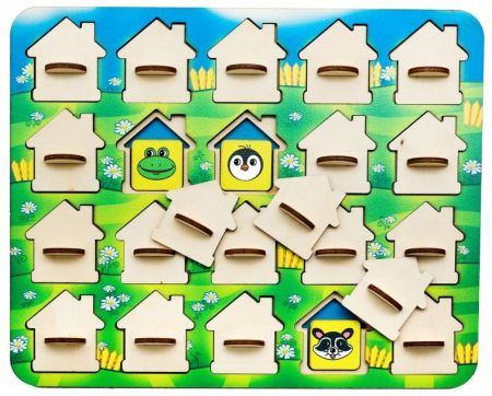 Мемо домики Smile Decor