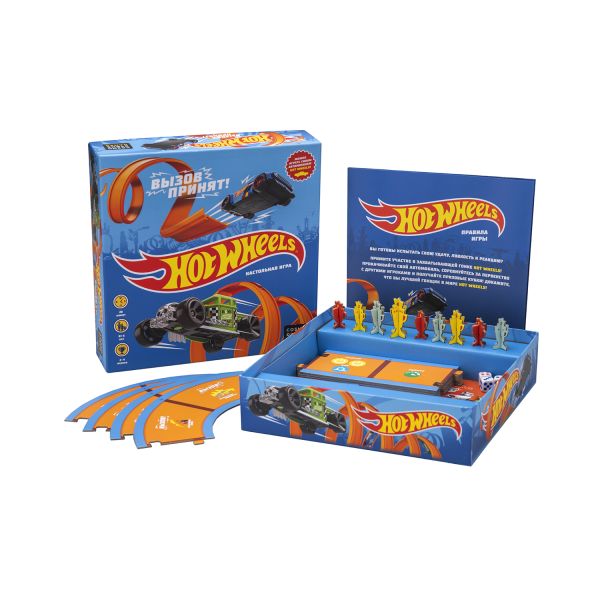 Настольная игра Hot Wheels. Вызов принят! Cosmodrome Games