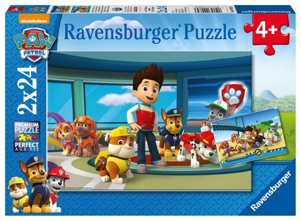 Пазл Ravensburger Щенячий патруль: полезные ищейки 2х24 элемента