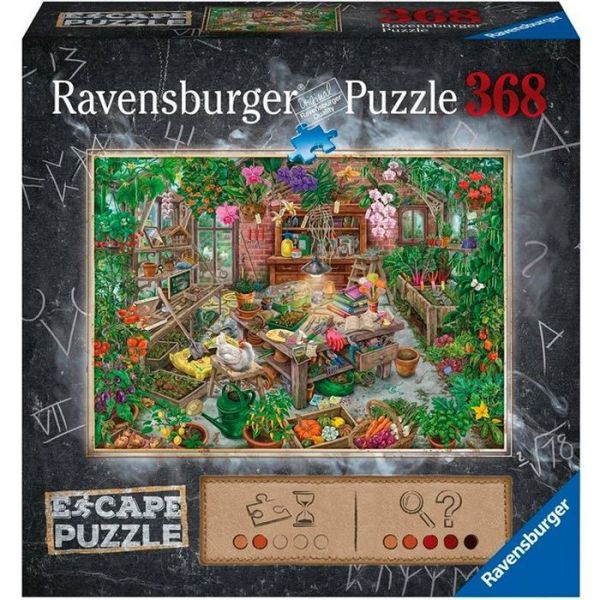 Пазл - квест Ravensburger Оранжерея 368 эл.