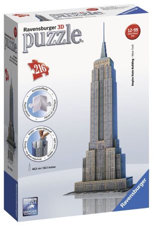 Пазл 3D Ravensburger Эмпайр Стейт Билдинг 216 элементов