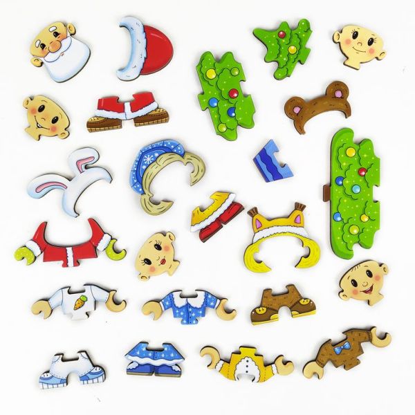 Пазл - конструктор Собери персонажа. Хоровод Smile Decor Пазл - конструктор Собери персонажа. Хоровод Smile Decor