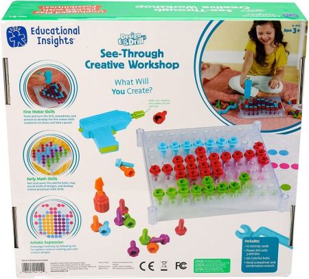 Игровой набор Закручивай и учись прозрачный Learning Resources