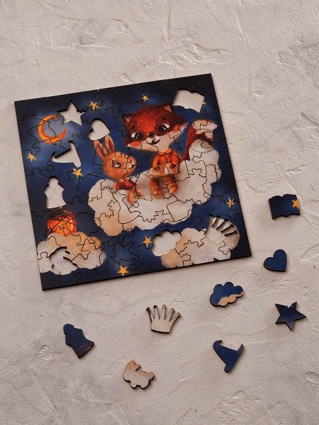 Деревянный пазл "Волшебные сказки" Mr. Puzz