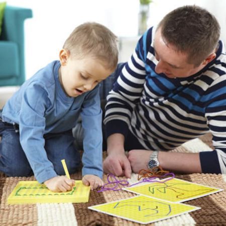 Развивающий набор Ровные строчки Learning Resources