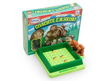 Настольная игра - головоломка Спасите ёжиков! Стиль жизни