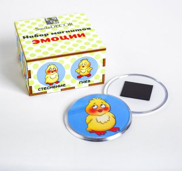 Набор магнитов Эмоции Smile Decor