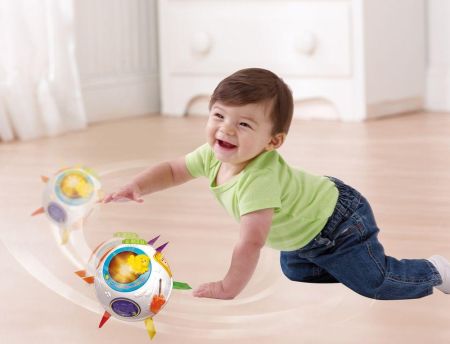 Развивающая игрушка VTech Вращающийся и обучающий мяч