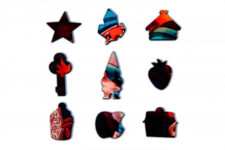 Деревянный пазл "Уютный гномик" Mr. Puzz