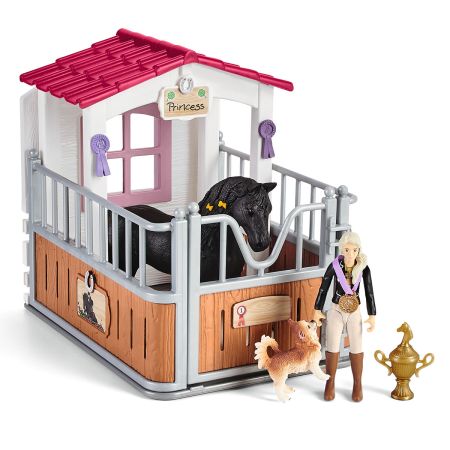Игровой набор Schleich Загон для лошадей с Тори и Принцессой