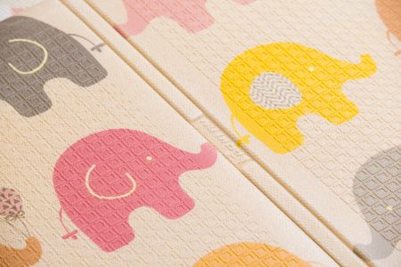 Коврик детский складной Parklon Portable Слонята 200x140x1 см