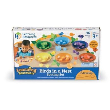 Развивающая игрушка Цветные гнёздышки Learning Resources