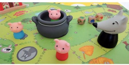 Настольная игра Три поросенка Djeco