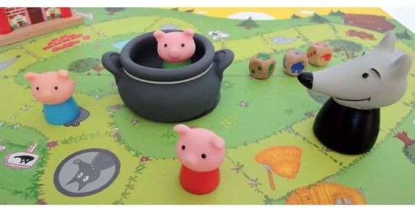 Настольная игра Три поросенка Djeco