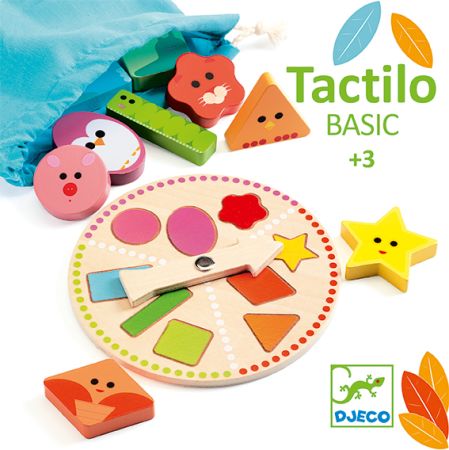 Тактильное лото Формы Djeco
