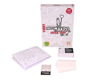 Настольная игра МикроМакро. Город Улик Стиль жизни