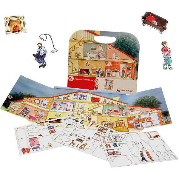 Магнитная игра Egmont toys Дом