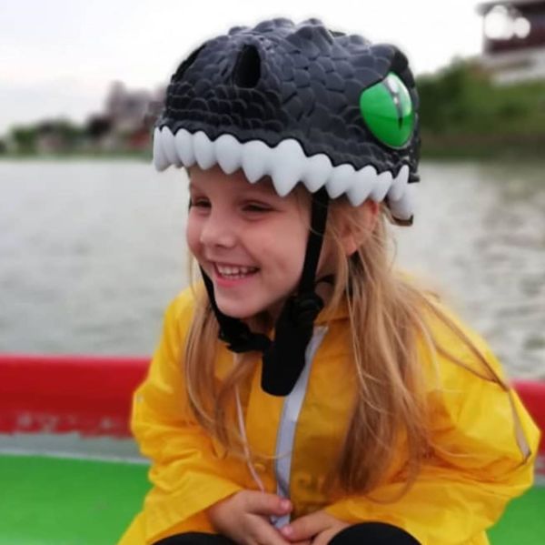 Шлем Black Dragon коллекция 2017 (чёрный дракон) Crazy Safety