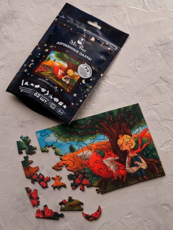Деревянный пазл "Маленький принц" Mr. Puzz
