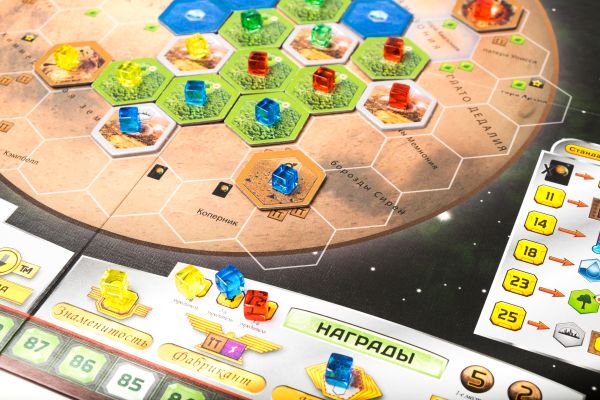 Дополнение для настольной игры Lavka Games Покорение Марса. Эллада и Элизий