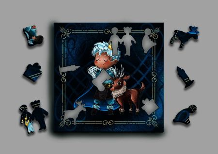 Деревянный пазл Король Севера Mr. Puzz