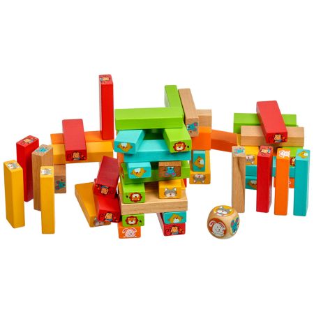 Падающая башня Угадай кто? Lucy&Leo