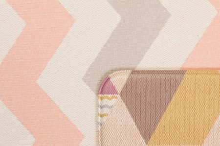 Детский коврик двусторонний Parklon Pure Soft Космос и Зигзаги, 190x130x1.2 см