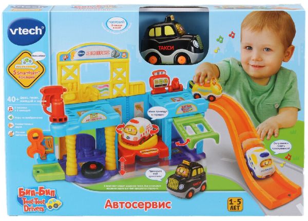 Автосервис VTech Бип-Бип Toot-Toot Drivers