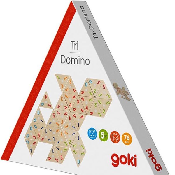 Игра - головоломка Тридомино (Tri-Domino) Goki