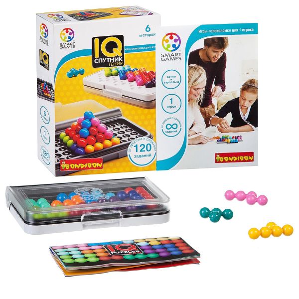 Логическая игра "IQ - Спутник гения" Bondibon