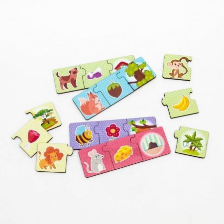 Пазл деревянный Изучаем живой мир WoodLandToys