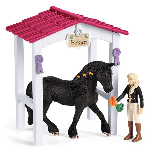 Игровой набор Schleich Загон для лошадей с Тори и Принцессой