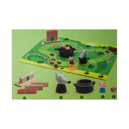Настольная игра Три поросенка Djeco
