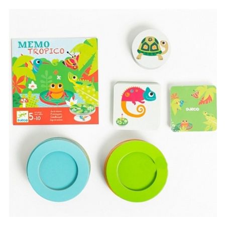 Настольная игра Мемо Тропики Djeco