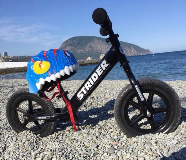 Шлем Blue Dragon коллекция 2017 (синий дракон) Crazy Safety