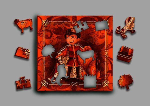 Деревянный пазл "Европейский Принц" Mr. Puzz