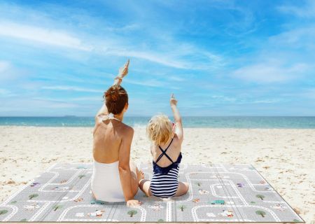 Коврик детский складной Parklon Portable Дорога в Крякленд 200x140x1 см