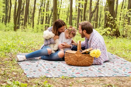 Коврик детский складной Parklon Portable Тераццо Деко 200x140x1 см