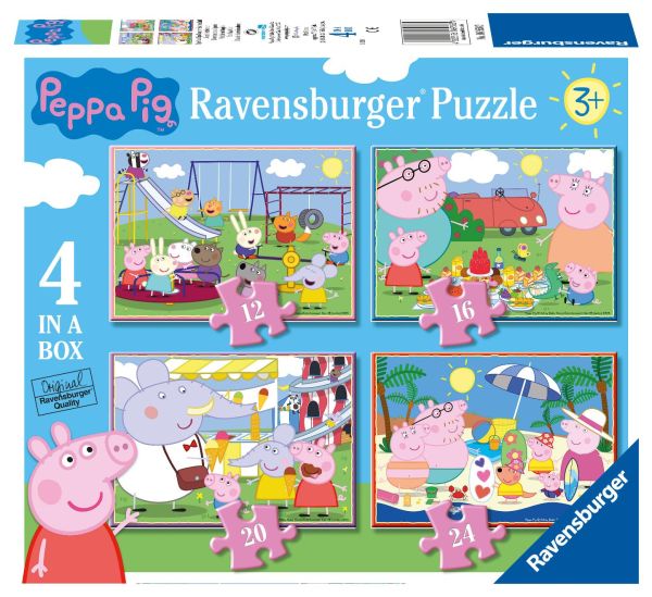 Пазл Ravensburger Свинка Пеппа 12/16/20/24 эл.