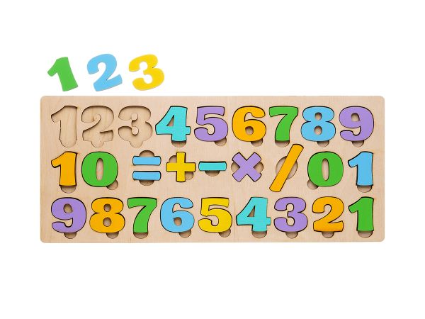 Деревянный сортер Цифры Ань-Янь