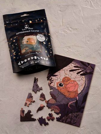 Деревянный пазл "Лунная ночь" Mr. Puzz