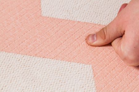 Детский коврик двусторонний Parklon Pure Soft Космос и Зигзаги, 190x130x1.2 см