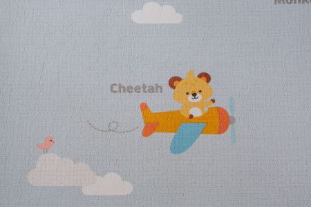 Детский коврик Parklon Eco Clean Летучие Мишки, 210x140x1.3 см