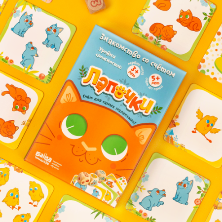 Настольная игра Лапочки Банда умников