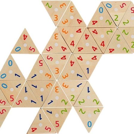 Игра - головоломка Тридомино (Tri-Domino) Goki