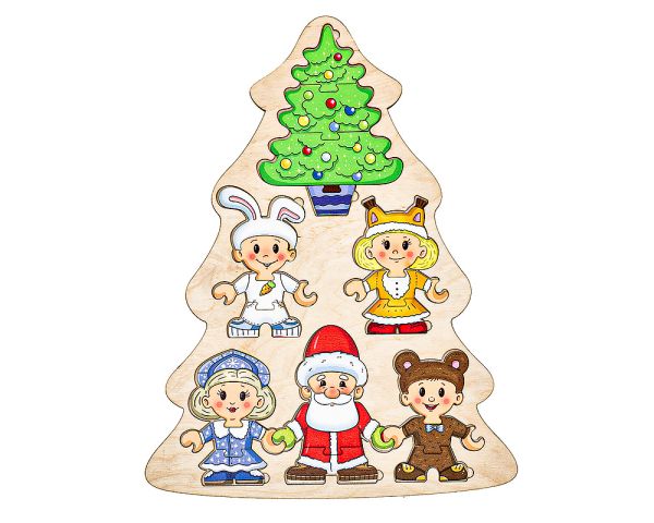 Пазл - конструктор Собери персонажа. Хоровод Smile Decor Пазл - конструктор Собери персонажа. Хоровод Smile Decor