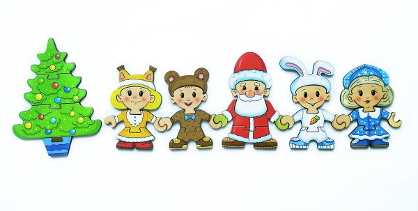 Пазл - конструктор Собери персонажа. Хоровод Smile Decor Пазл - конструктор Собери персонажа. Хоровод Smile Decor